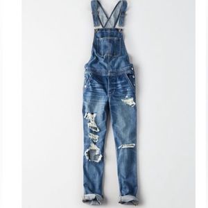 American Eagle TOMGIRL DENIM OVERALL